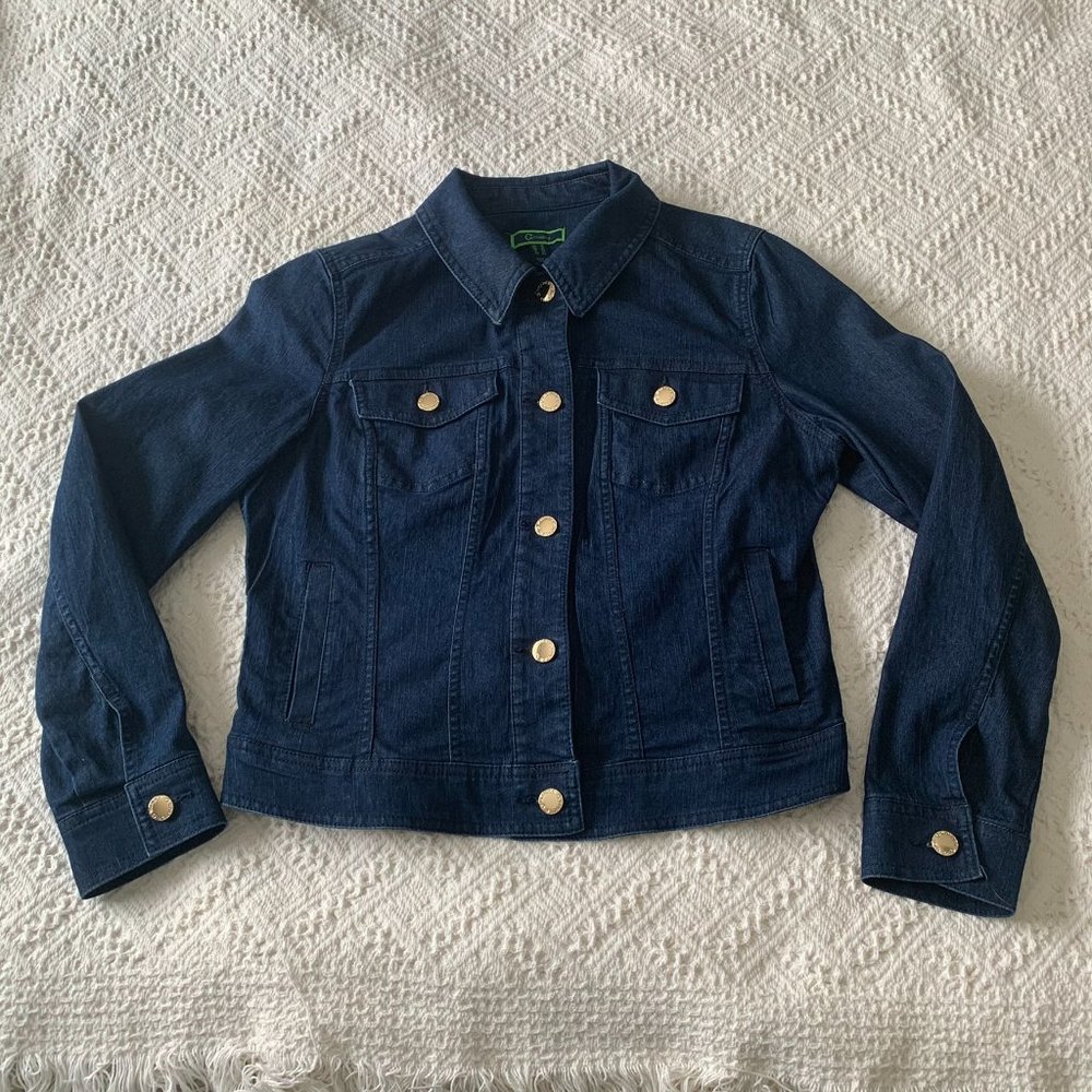 C. Wonder Women’s Size 10 Denim Button Front Blue Denim US 10